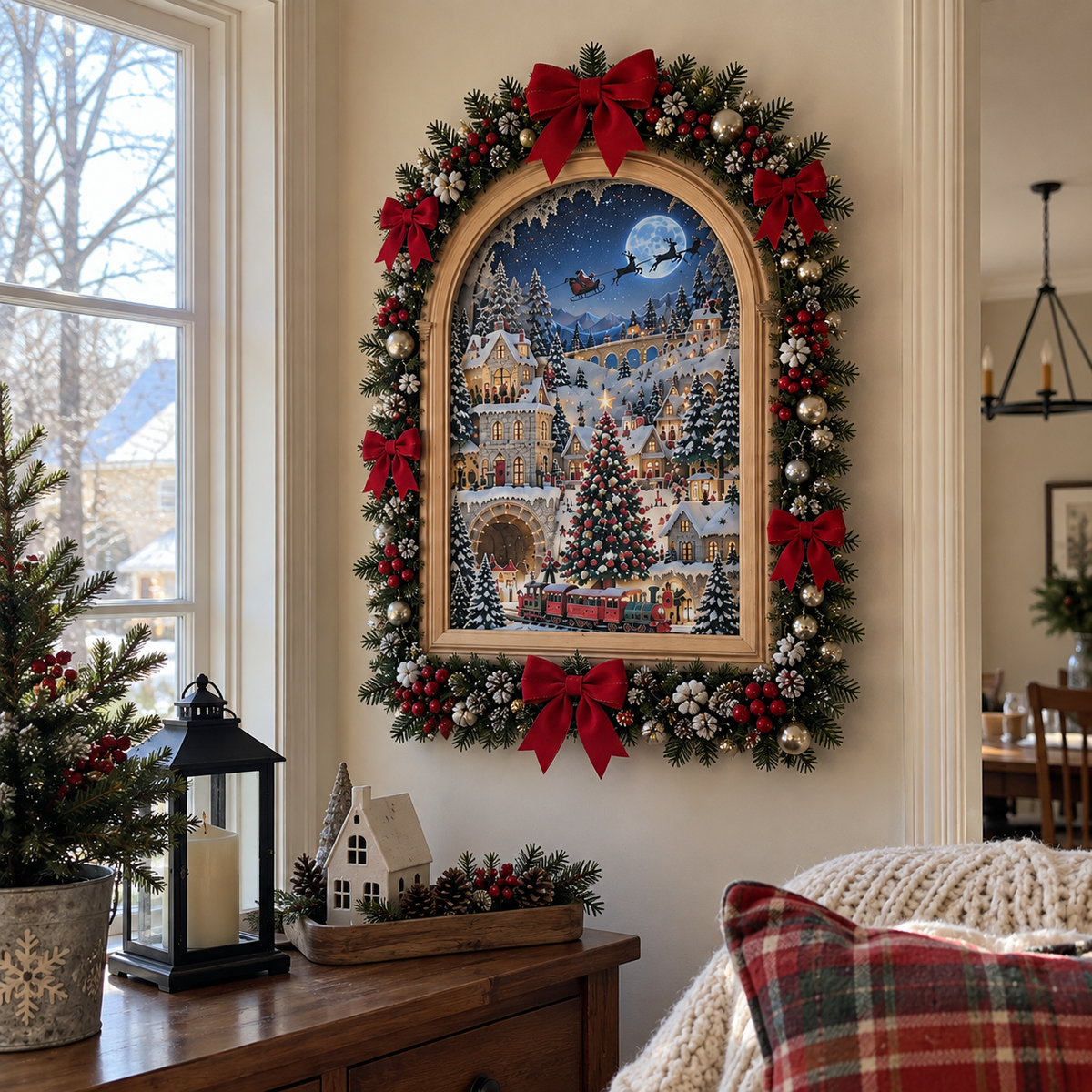 🎁Hot Sale🎄The Christmas Portal™ – Animated Christmas Village