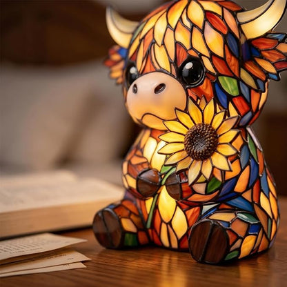 🐂Creative Highland Cow LED Night Light🌻