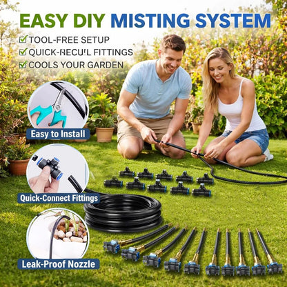 💧Flexible Garden Misting Kit for Everyday Watering