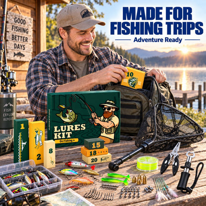 49% OFF🎣 Angler’s Christmas Advent Calendar – 24 Days of Fishing Surprises🎁
