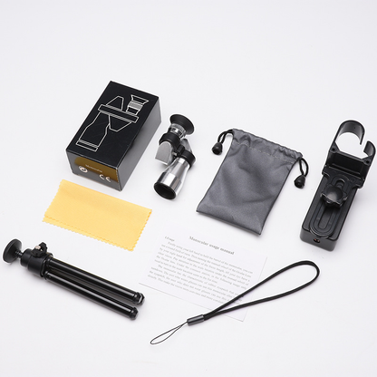 🔥 Last Day 49% OFF 🔭 Mini Monocular Phone Telescope – Pocket Long-Distance Viewer with Adjustable Smartphone Clip