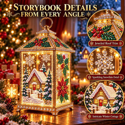 ✨🎁 Christmas Glow™ — DIY Light-Up Diamond Art Lantern