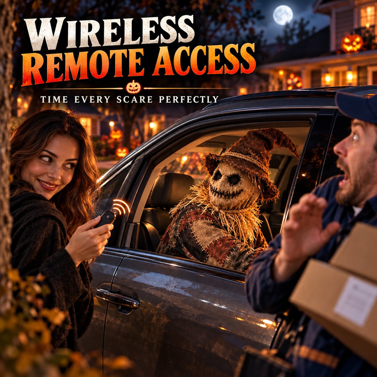 🚗👻 Dreadrider: The Ultimate Motion-Activated Car Prank