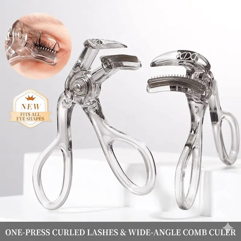 👁️ Perfectly Separated, Salon-Grade Lashes Instantly–Wide-Angle Curler with Built-In Comb! ✨
