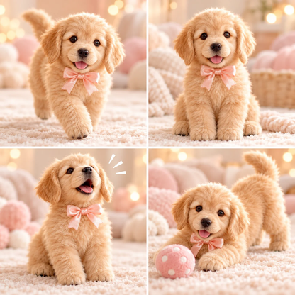 🎄49% OFF🐕🐾 Golden Buddy™ Realistic Robot Golden Retriever Puppy