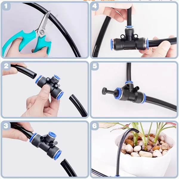 💧Flexible Garden Misting Kit for Everyday Watering