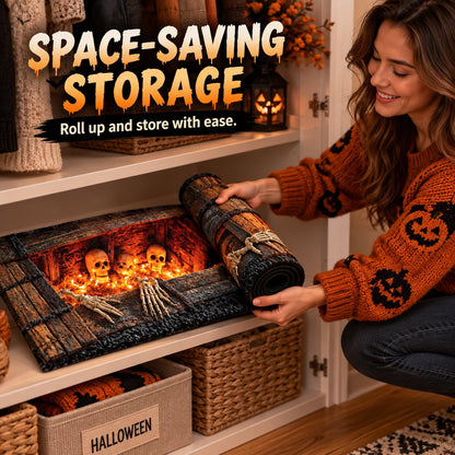 🚪 Step Into the Void: Halloween 3D Illusion Mat