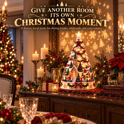 🌟 49% OFF🎄MerryRealm Christmas Village Lightscape Tree