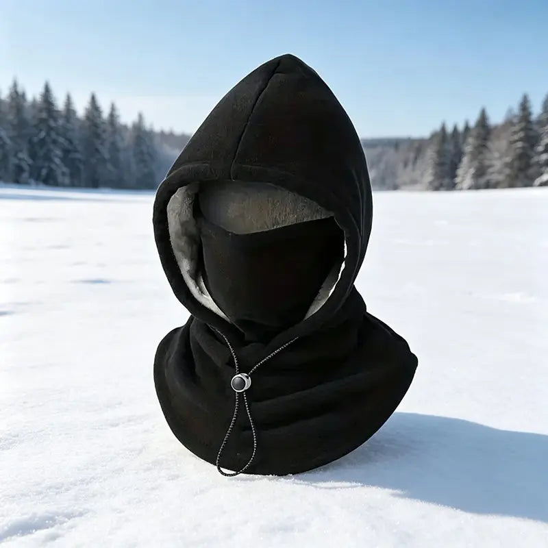 45% OFF🥶 Fleece Balaclava Hood – Full Face & Neck Winter Protection for Outdoor Adventures