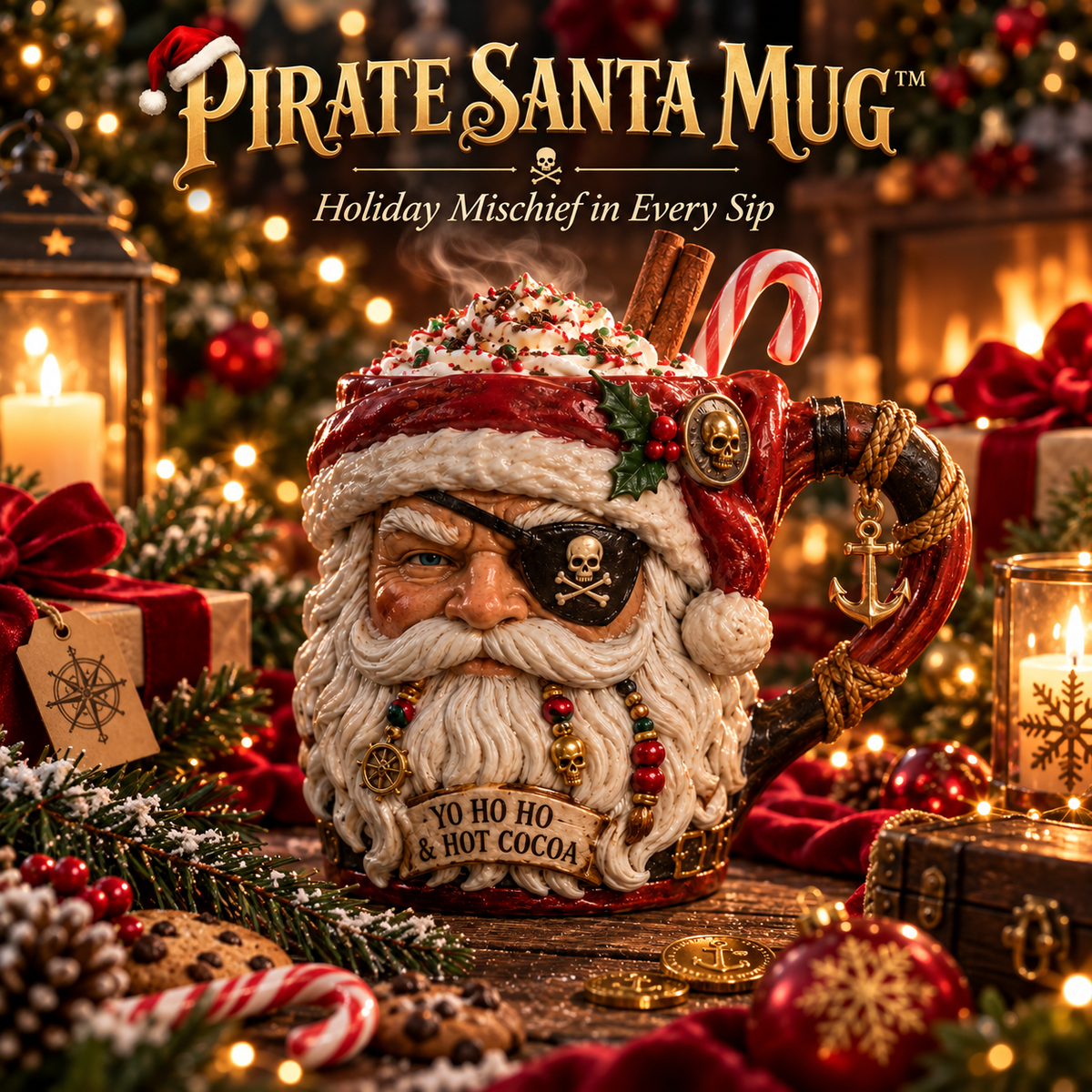 💀🎅 Dark Christmas Legends Mug Collection™