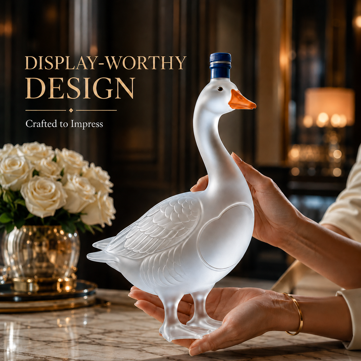 🏆Flash Sale⚡ 50K+ SOLD! 🎁 Anniversary 3D Sculpted Vodka Bottle