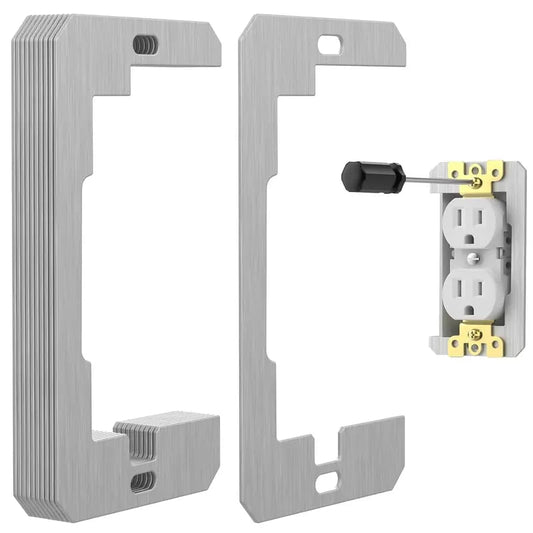 🔌 Metal Wall Plate Spacers – Level Recessed Outlets & Switches