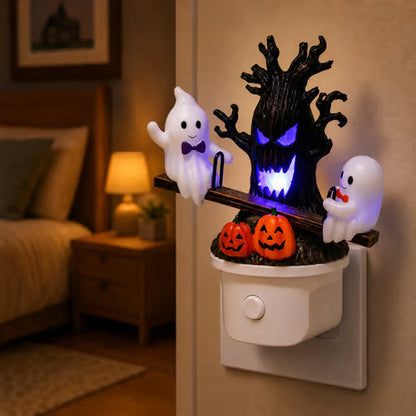 🔥 49% OFF🔥 - 👻 Halloween Ghost Tree LED Night Light