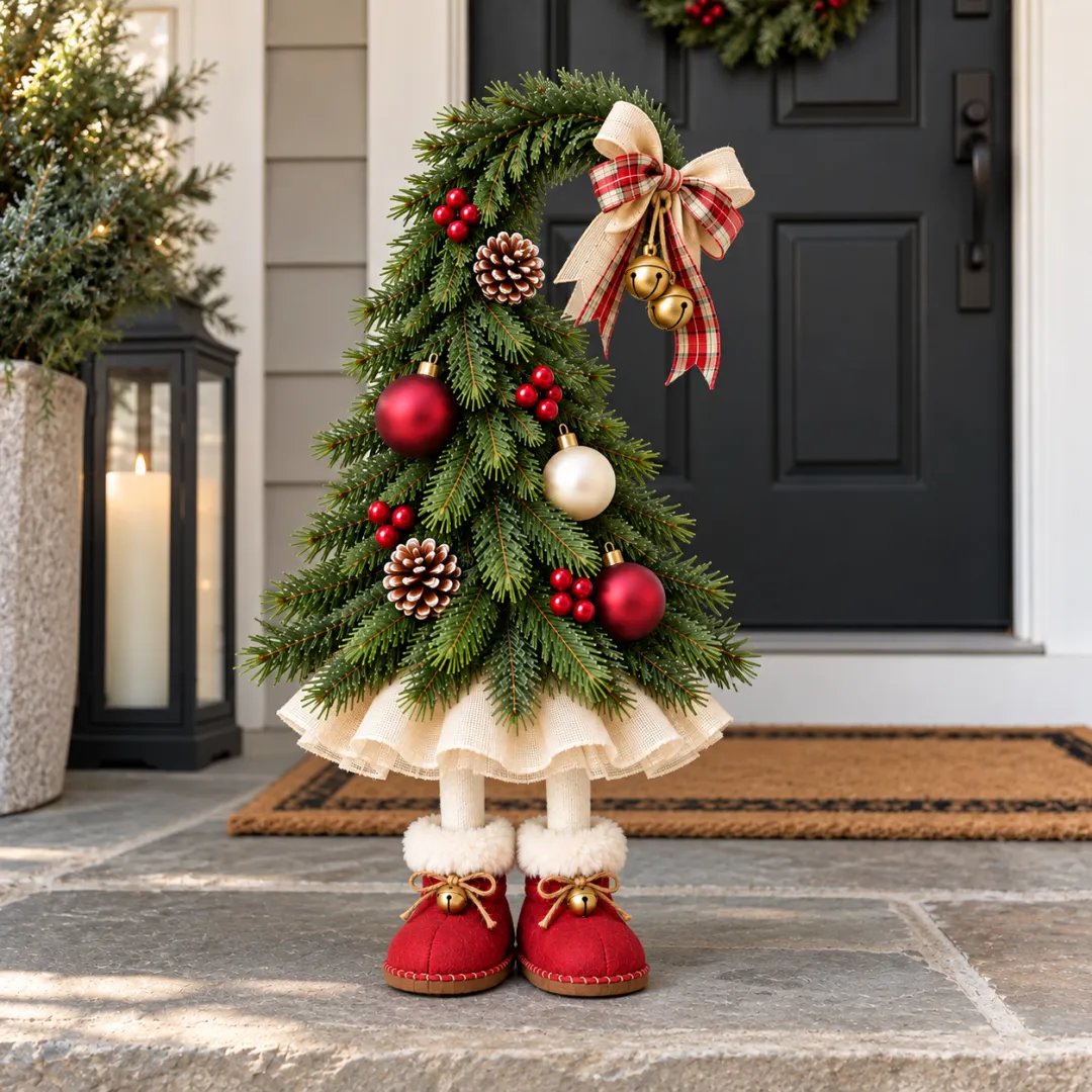 🎄Whimsical Christmas Elf Tree Decor