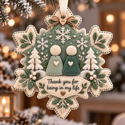 🔥Last Day 49% OFF - 🧶Handcrafted Felt Holiday Ornament