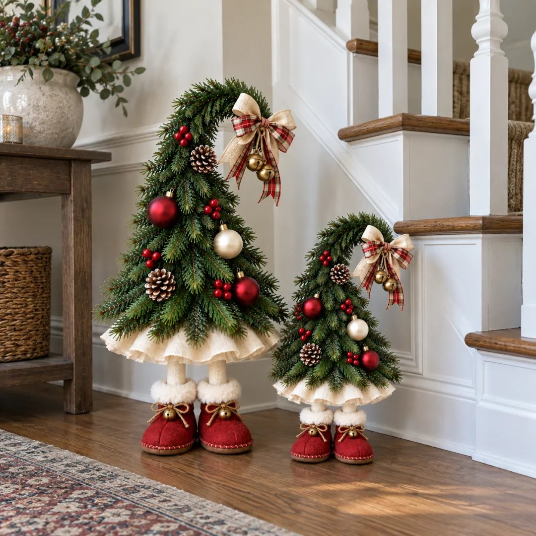 🎄Whimsical Christmas Elf Tree Decor