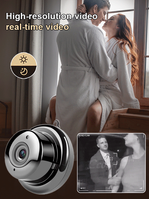 ⚡Hot Sales 49% OFF🔥[Hidden camera HD night vision]No WIFI or electricity required💯 Home Security & Real-Time Monitoring System
