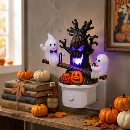 🔥 49% OFF🔥 - 👻 Halloween Ghost Tree LED Night Light