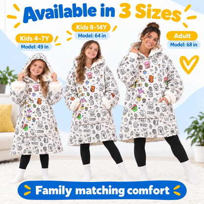 🎨🛌 Doodle Pajamas — Create Your Own Cozy Style & Make Every Night More Fun!