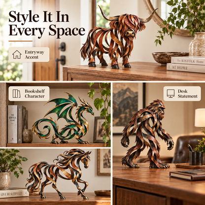 🔥Last Day 49% OFF 🐮Ribbon Sculpture Decor