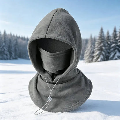 45% OFF🥶 Fleece Balaclava Hood – Full Face & Neck Winter Protection for Outdoor Adventures
