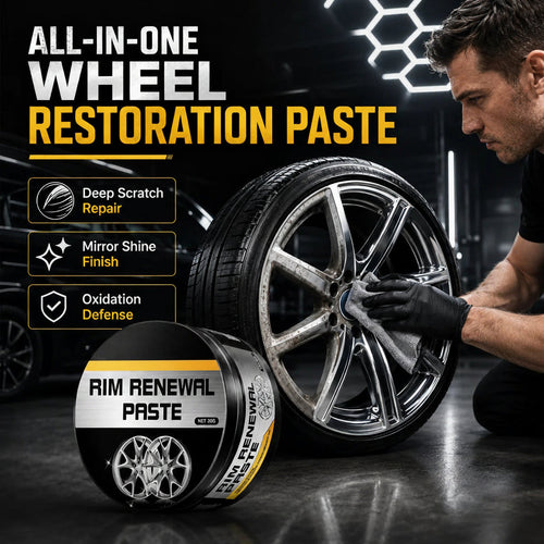 🥳2026 HOT SALE🥳💞50K+ SOLD!✨All‑in‑One Wheel Restoration Paste