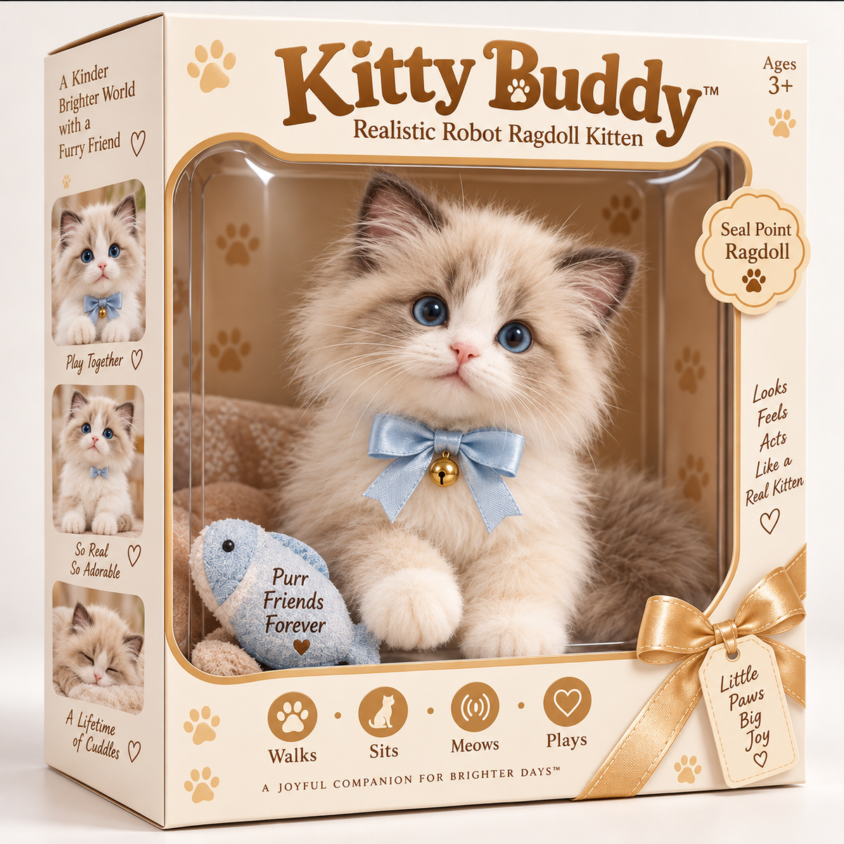🎄45% OFF🐕🐾 Golden Buddy Realistic Robot Golden Retriever Puppy