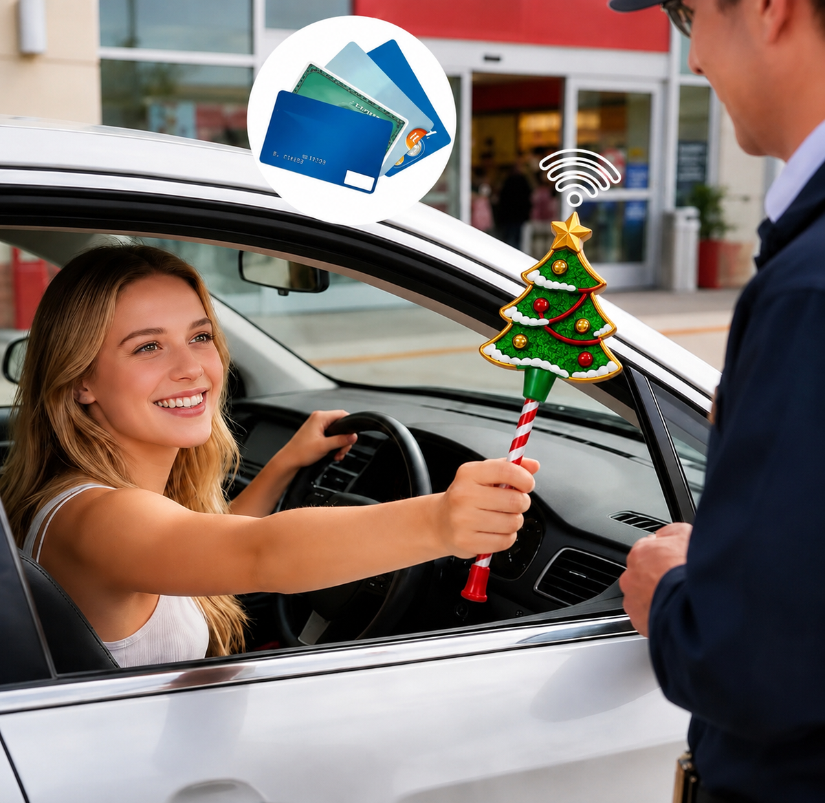 💯✨🎄 Christmas Payment Wand – Turn Every Tap Into Holiday Magic