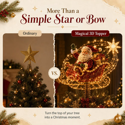 ⏳ Last Day 49% OFF – 🎅  Lighted Christmas Tree Topper Collection ✨