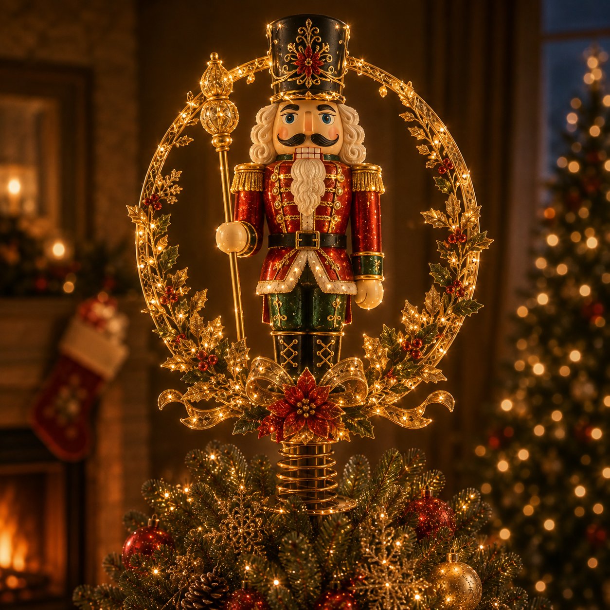 ⏳ Last Day 49% OFF – 🎅  Lighted Christmas Tree Topper Collection ✨