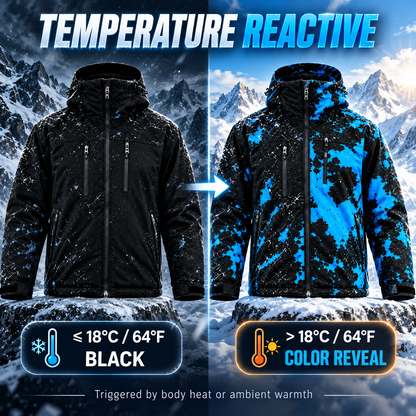 ❄️ The Jacket That Changes When It Snows
