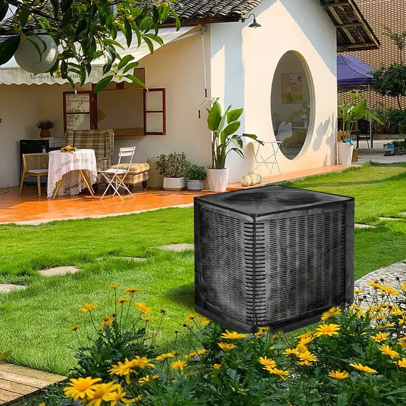 ⏳ Last day save 49%-❄️-Heavy-Duty Mesh AC Cover – All-Season Outdoor Protection