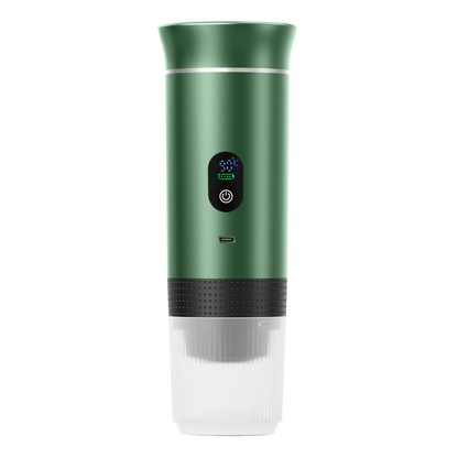 Portable Espresso Coffee Maker – 15-Bar Rechargeable Travel Coffee Machine