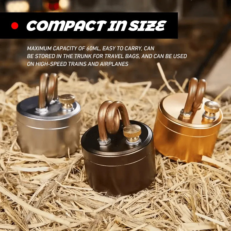 🔥High-Power Portable Mini Outdoor Spirit Burner & Alcohol Stove🍵