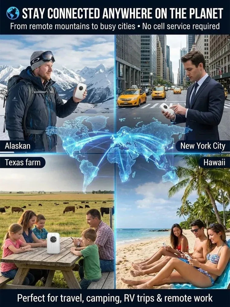 Last Day 50% OFF🌐[Global Coverage]Portable WiFi