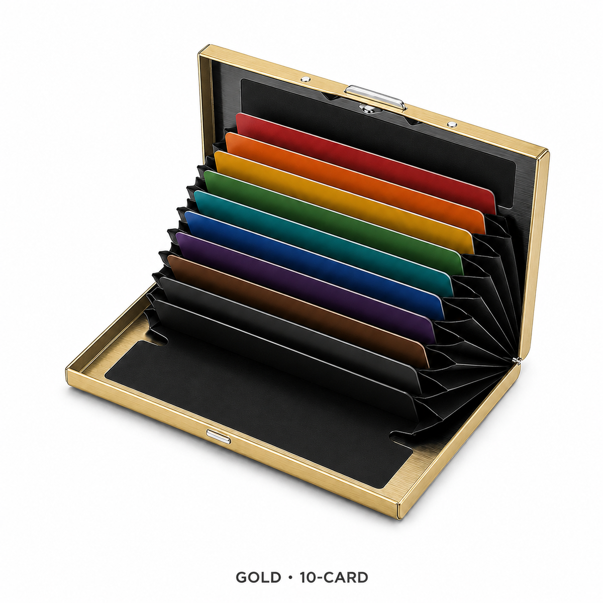 🔥RFID-Blocking Stainless Steel Card Wallet  🔒