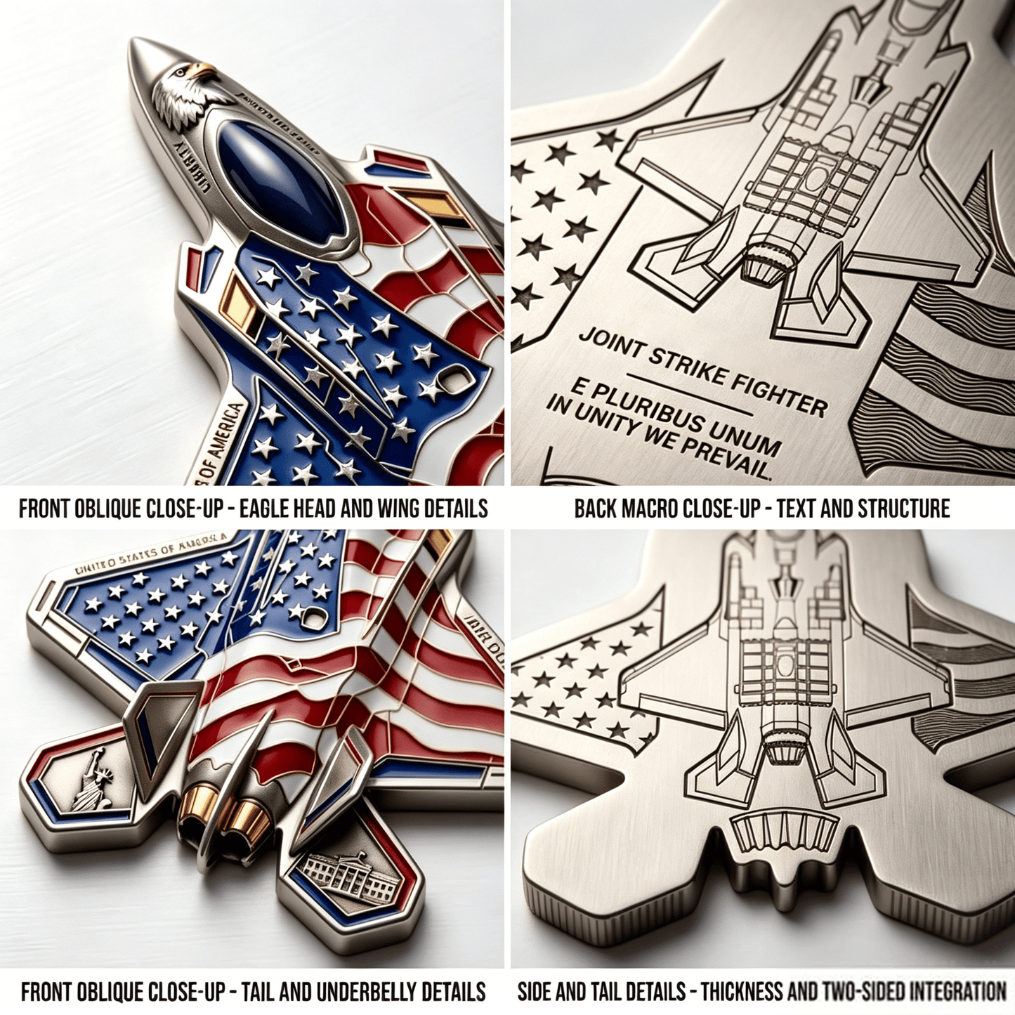 ✈️35th Anniversary Fighter Collector's Medallion - Limited Edition Metal Art🔥