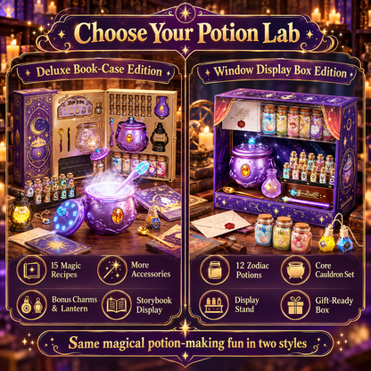 🔮✨ Starlit Wish Potion Lab – DIY Zodiac Magic Potion Making Kit