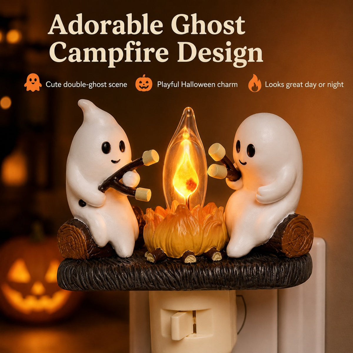 🔥 49% OFF🔥 - 👻 Halloween Ghost Tree LED Night Light