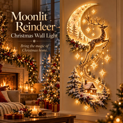 ✨Reindeer Under the Starry Sky™ – Cozy Christmas Cabin