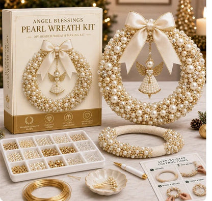 🎄✨ DIY Christmas Wreath Pearl Art Kit🎁