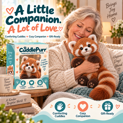 🐾49% OFF❤️Red Panda – Interactive Plush Companion | A Little Friend, A Lot of Love