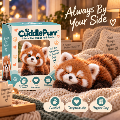 🐾49% OFF❤️Red Panda – Interactive Plush Companion | A Little Friend, A Lot of Love