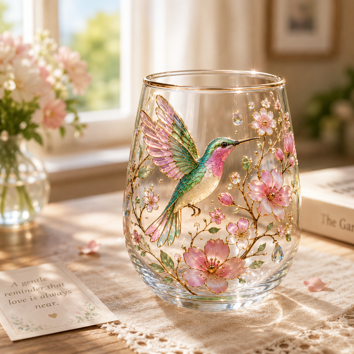79% OFF🌸🌿 Limited Edition 2026 Garden Morning Bliss Glass Tea Cup☀️☕