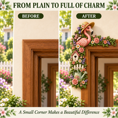 Garden Door Frame Corner Decor – 6 Nature-Inspired Styles 🌸🦋