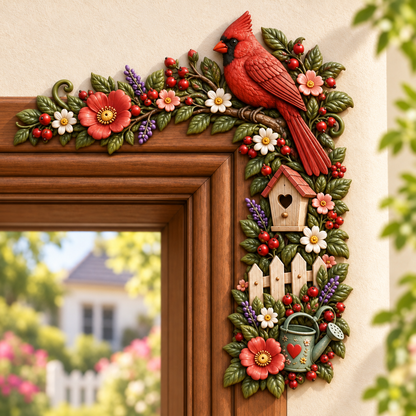 Garden Door Frame Corner Decor – 6 Nature-Inspired Styles 🌸🦋