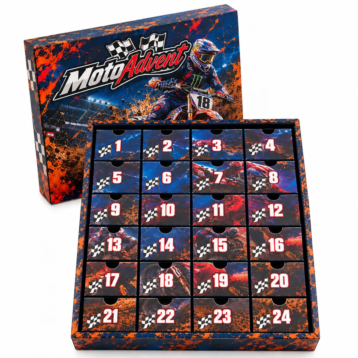 ⏰ 50% Off Sale 🏍️ MotoAdvent™ 24-Day Calendar