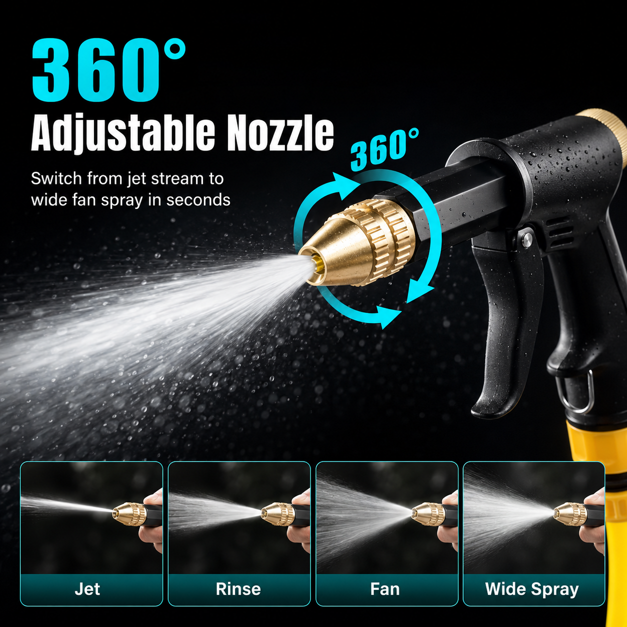 🚀🔥55% OFF TODAY💦 Premium High-Pressure Water Gun for Cars & Gardens