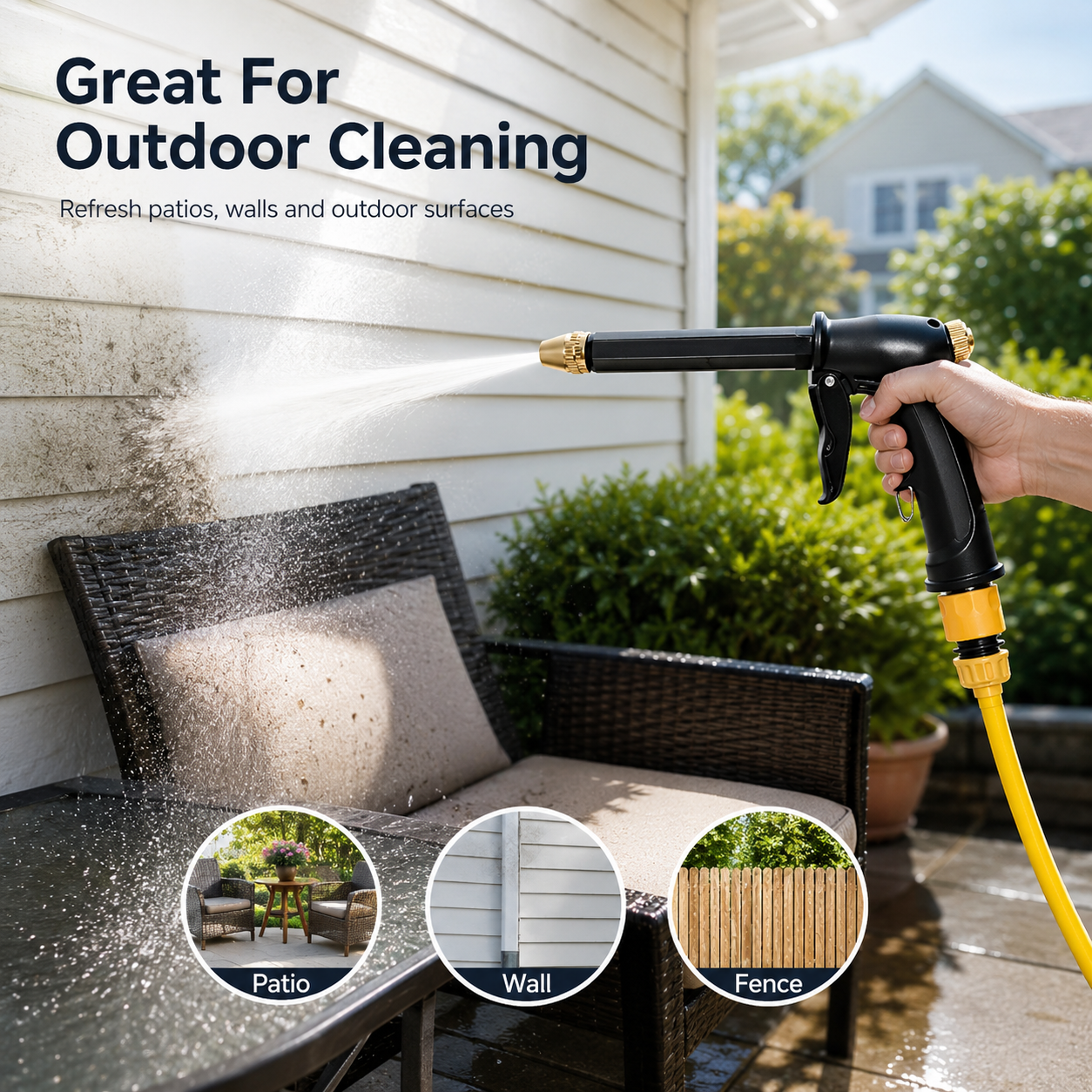 🚀🔥55% OFF TODAY💦 Premium High-Pressure Water Gun for Cars & Gardens