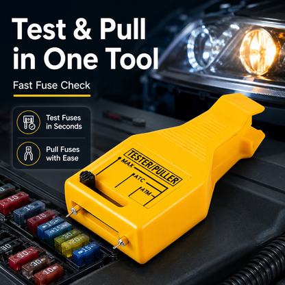 🔧⚡ Fuse Tester & Extractor – 2-in-1, Adjustable, Easy Blown Fuse Detection!